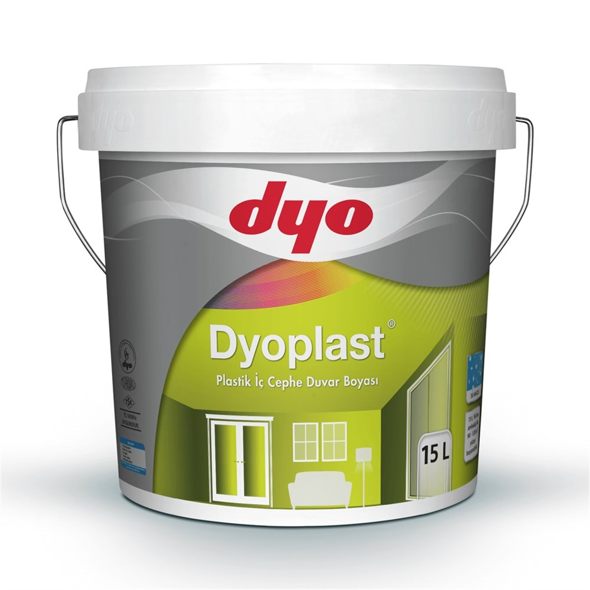DYO Dyoplast İç Cephe Plastik Boyası 7.5 Lt