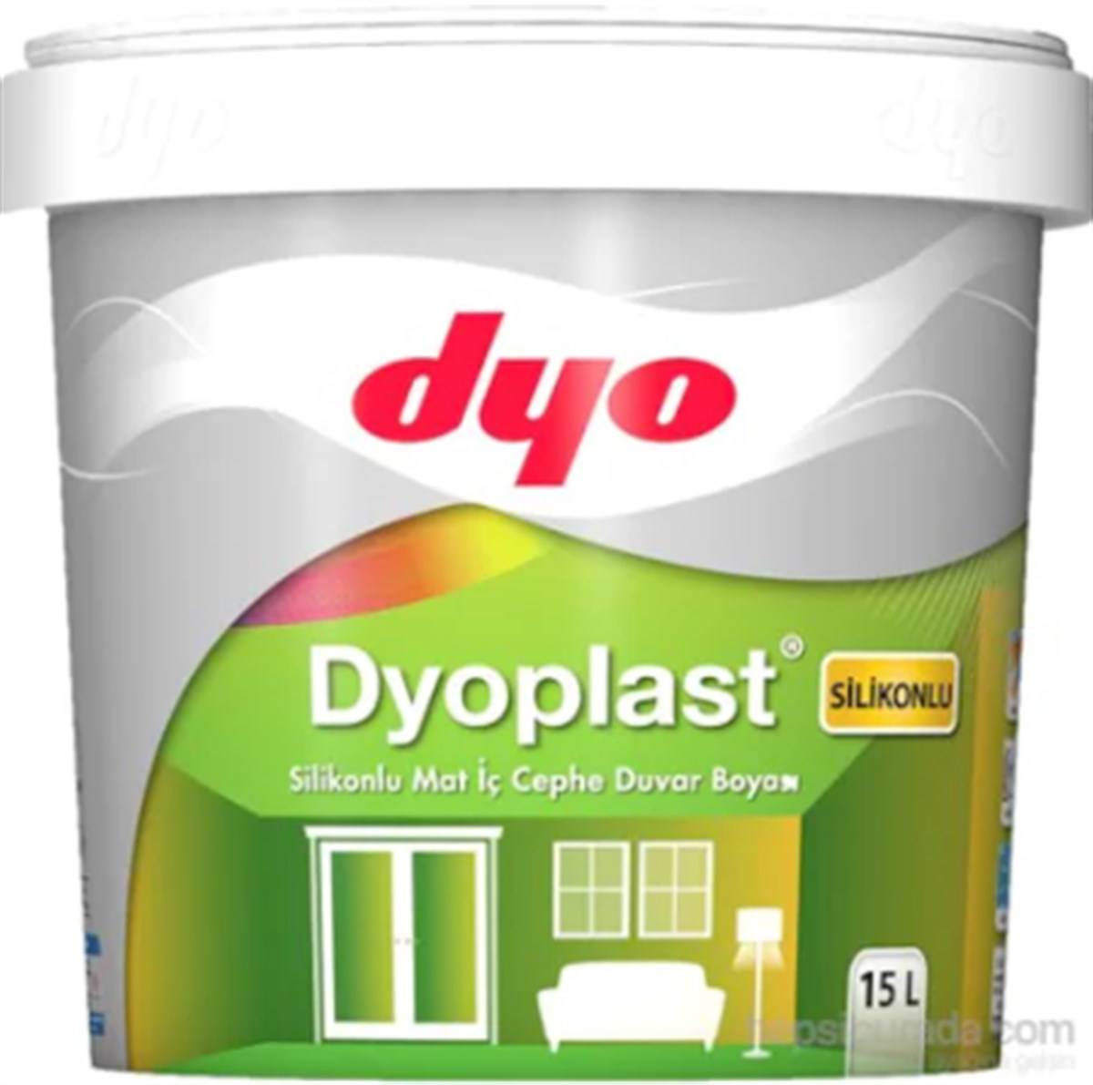 Dyo Dyoplast Silikonlu Mat İç Cephe Duvar Boyası 2.5 Lt
