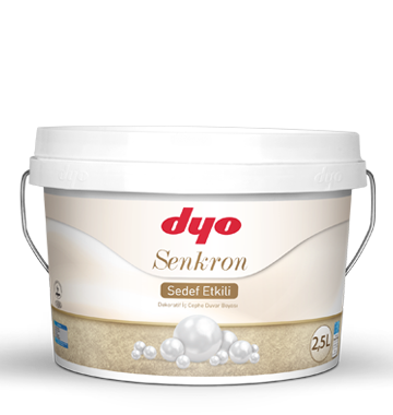 Dyo Senkron Sedef Boya Altın 2.5 Lt