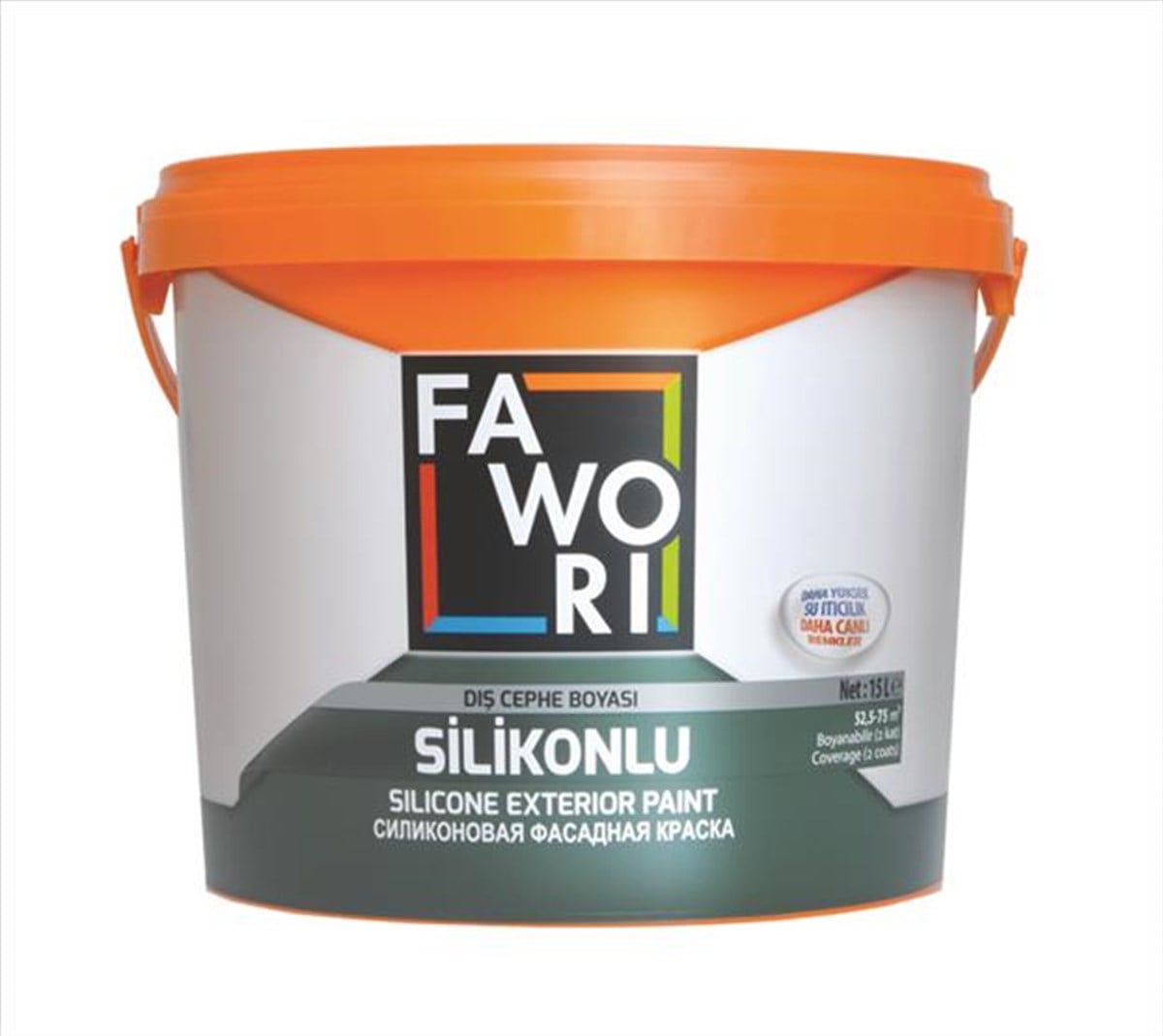 Fawori Silikonlu Dış Cephe Boyası 15 Lt