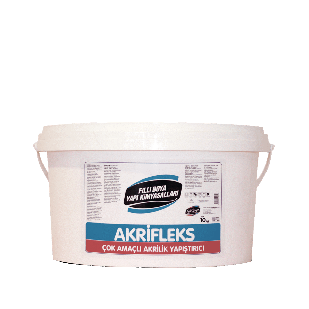Filli Boya Akrifleks Çok Amaçlı Akrilik Yapıştırıcı 10 Kg