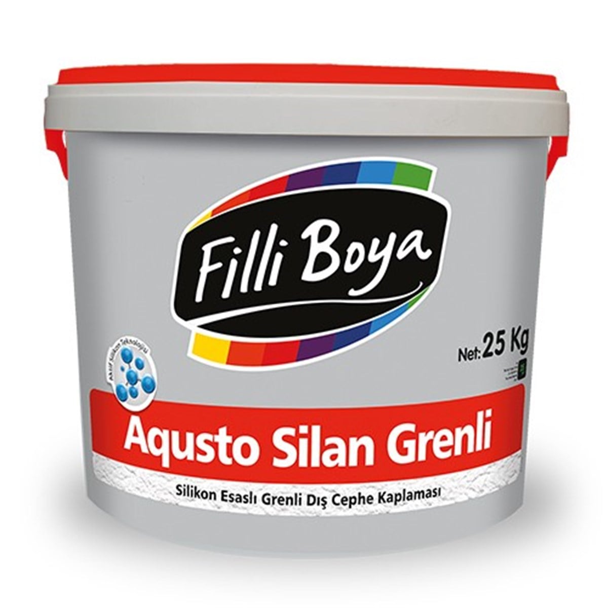 Filli Boya Aqusto Silan Grenli Dış Cephe Boyası 25 Kg
