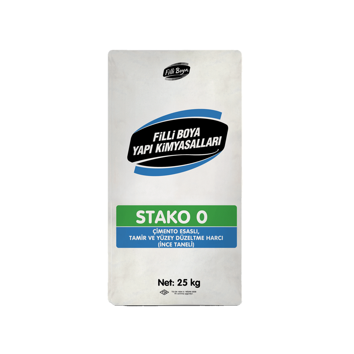 Filli Boya Stako 0 İnce Taneli Tamir Harcı 25 Kg