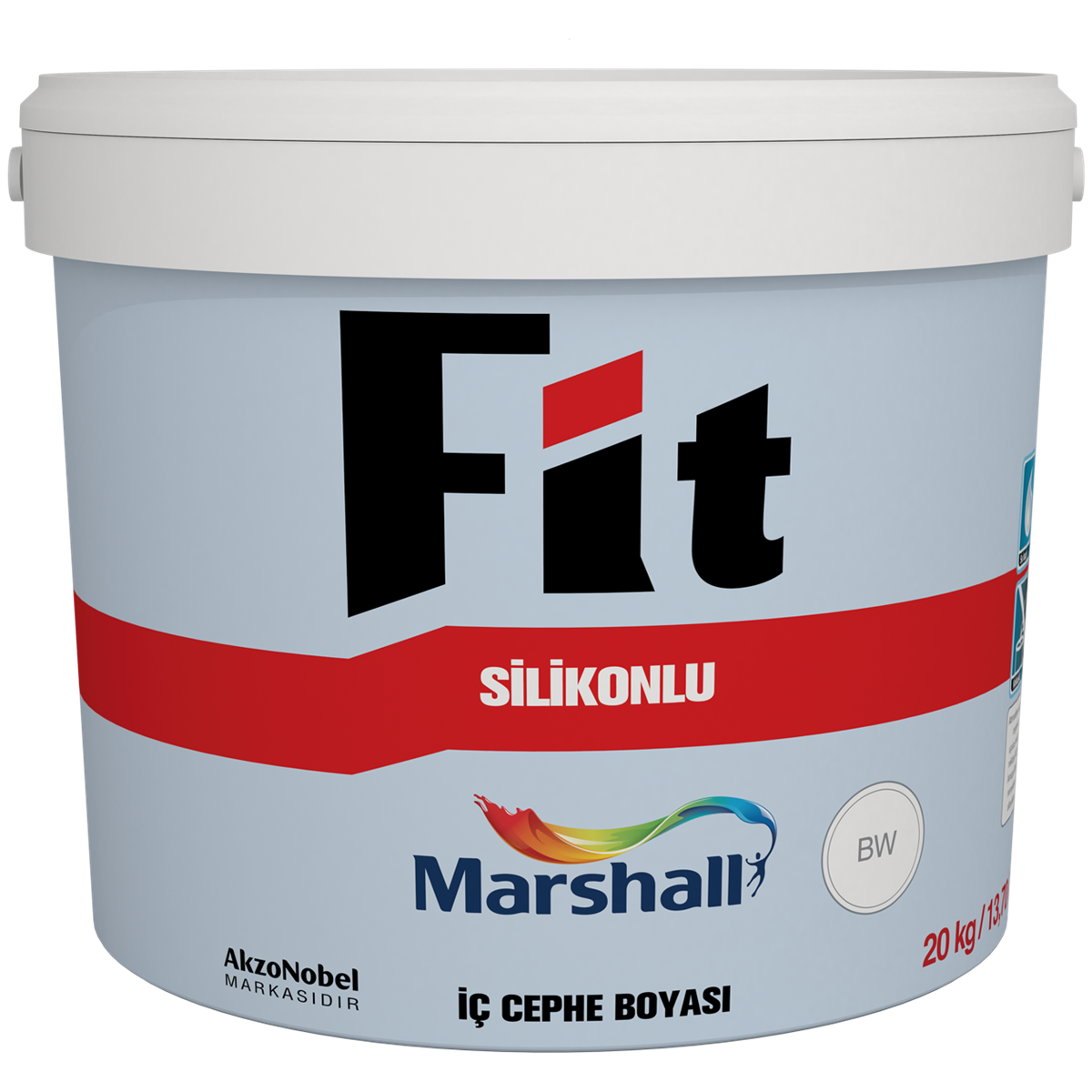Marshall Fit Silikonlu İç Cephe Duvar Boyası 20Kg