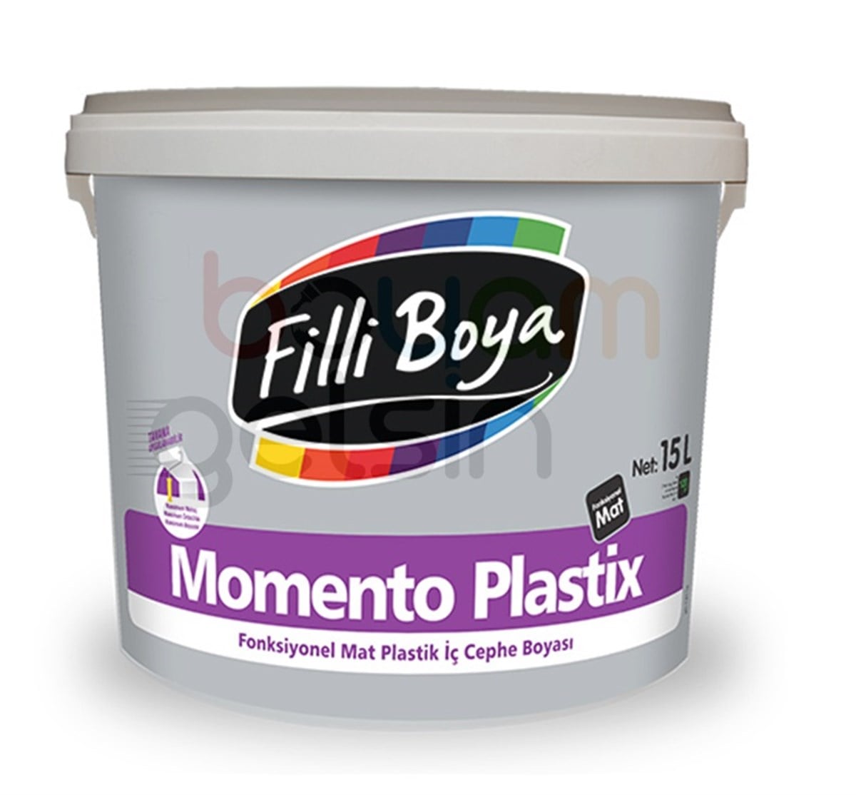 Momento Plastix Tam Silinebilir Silikonlu Mat İç Cephe Boyası 15 L