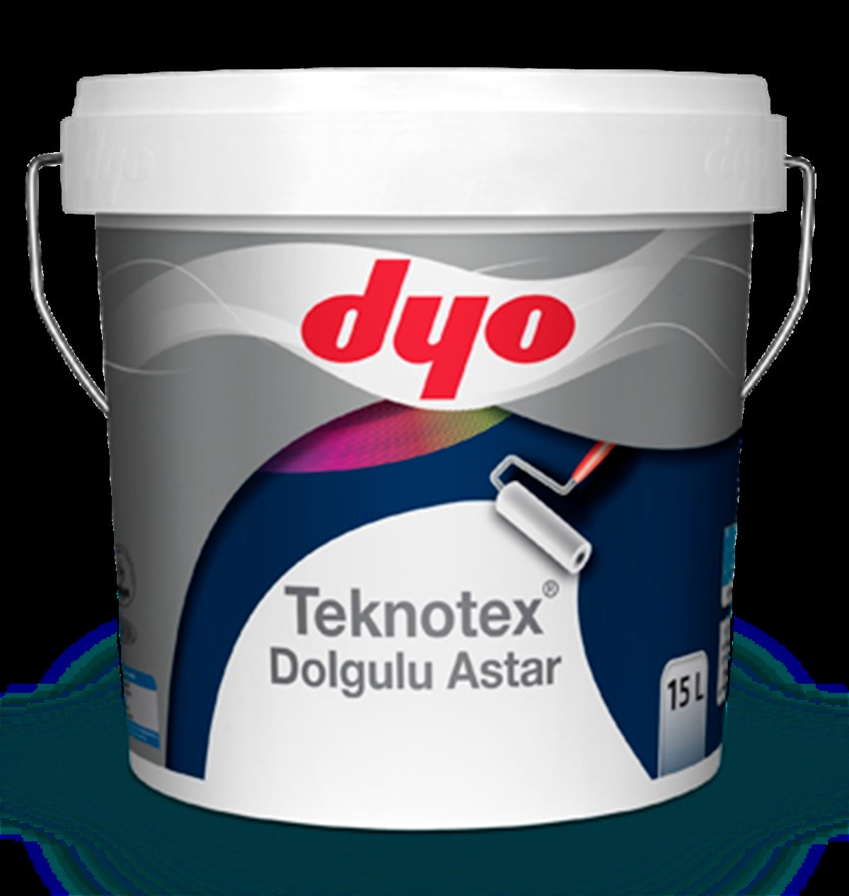 TEKNOTEX DOLGULU ASTAR BEYAZ 2.5 & 7.5 & 15 Lt