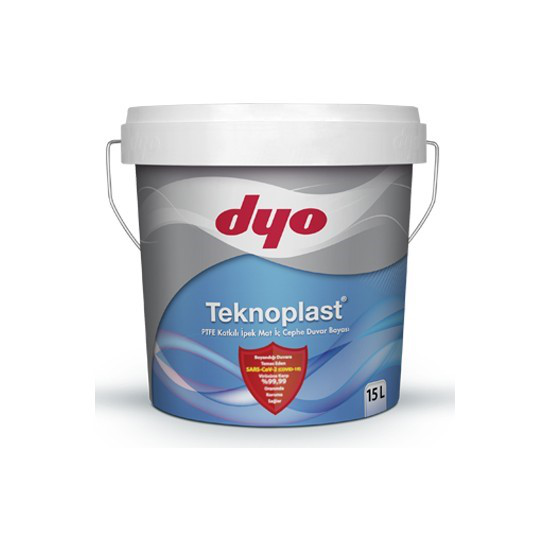 Yeni Dyo Teknoplast Anti Bakteriyel Teflonlu İç Cephe Boyası 7.5 Lt
