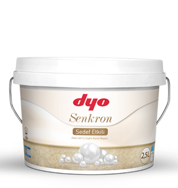 Dyo Senkron Seden Boya İnci Beyazo