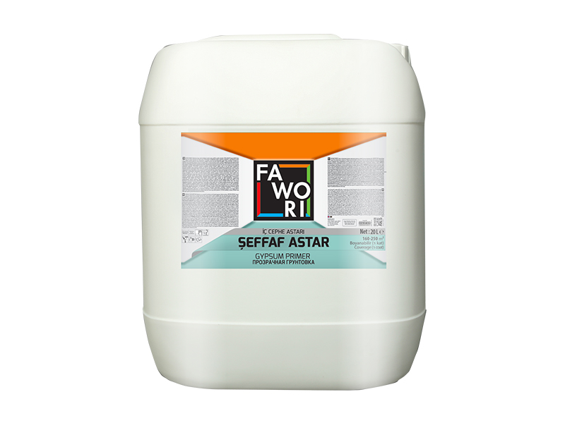 Fawori Şeffaf Alçı Astarı 20 Lt