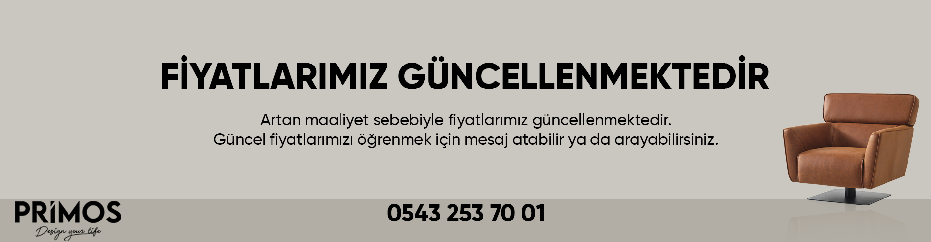 Fiyatlarımız Güncellenmektedir