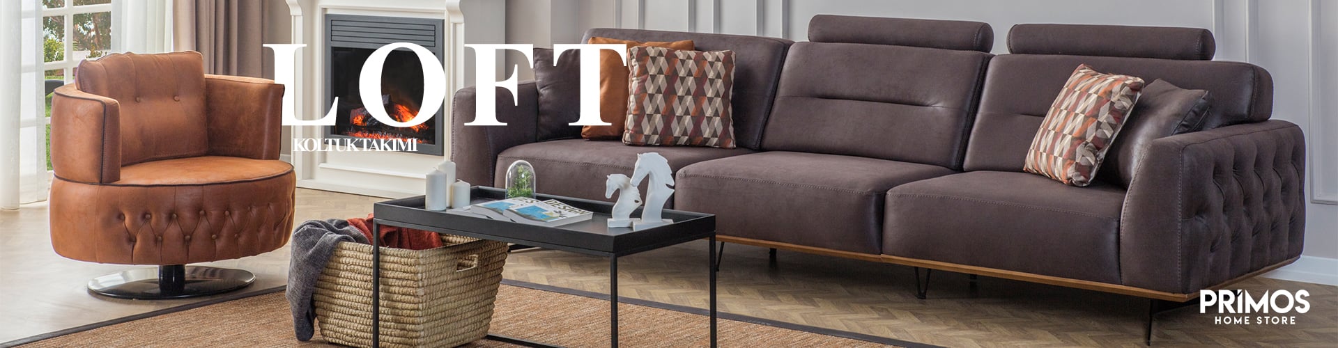 İnegöl Mobilya Loft Koltuk Takımı