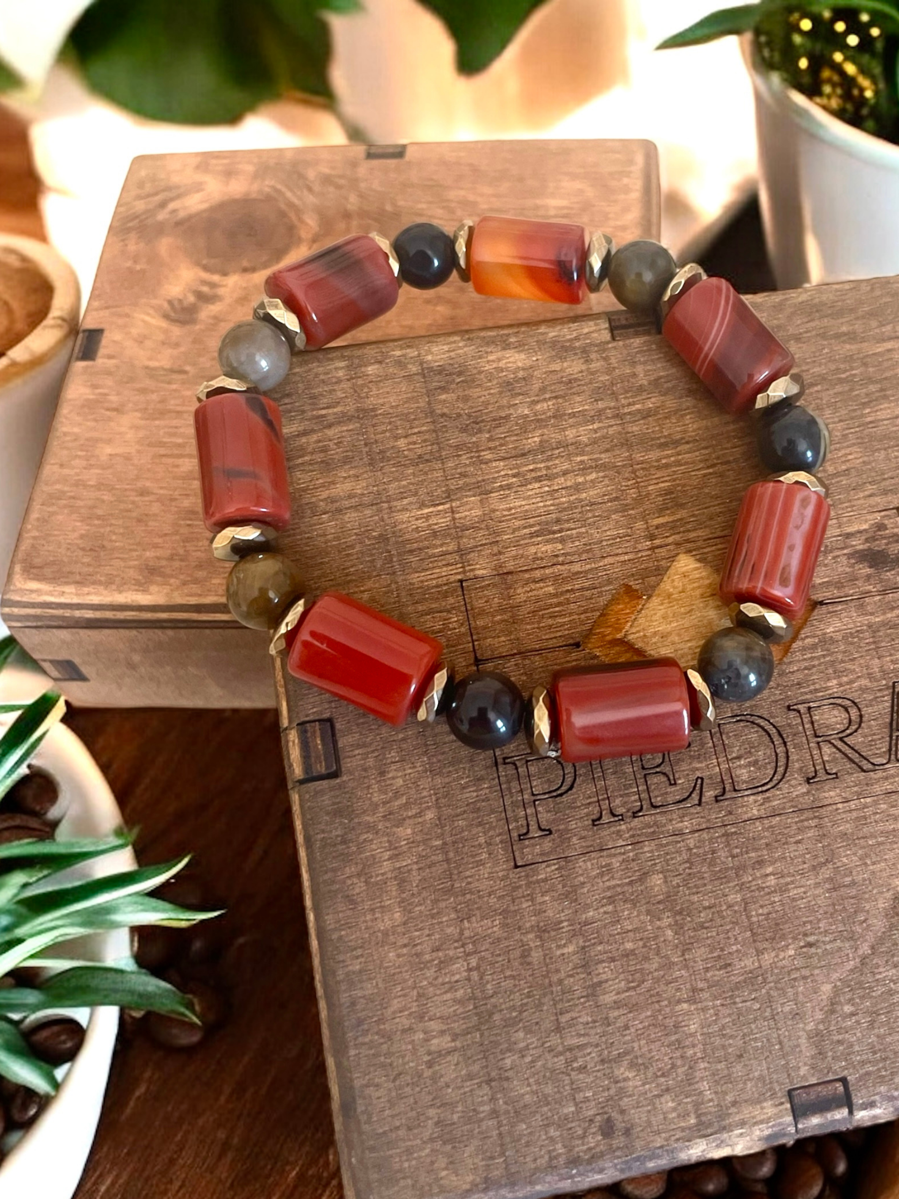 Piedra Jewels Özel Tasarım Akik BileklikPiedra Jewels Özel Tasarım Akik BileklikPiedraJewels