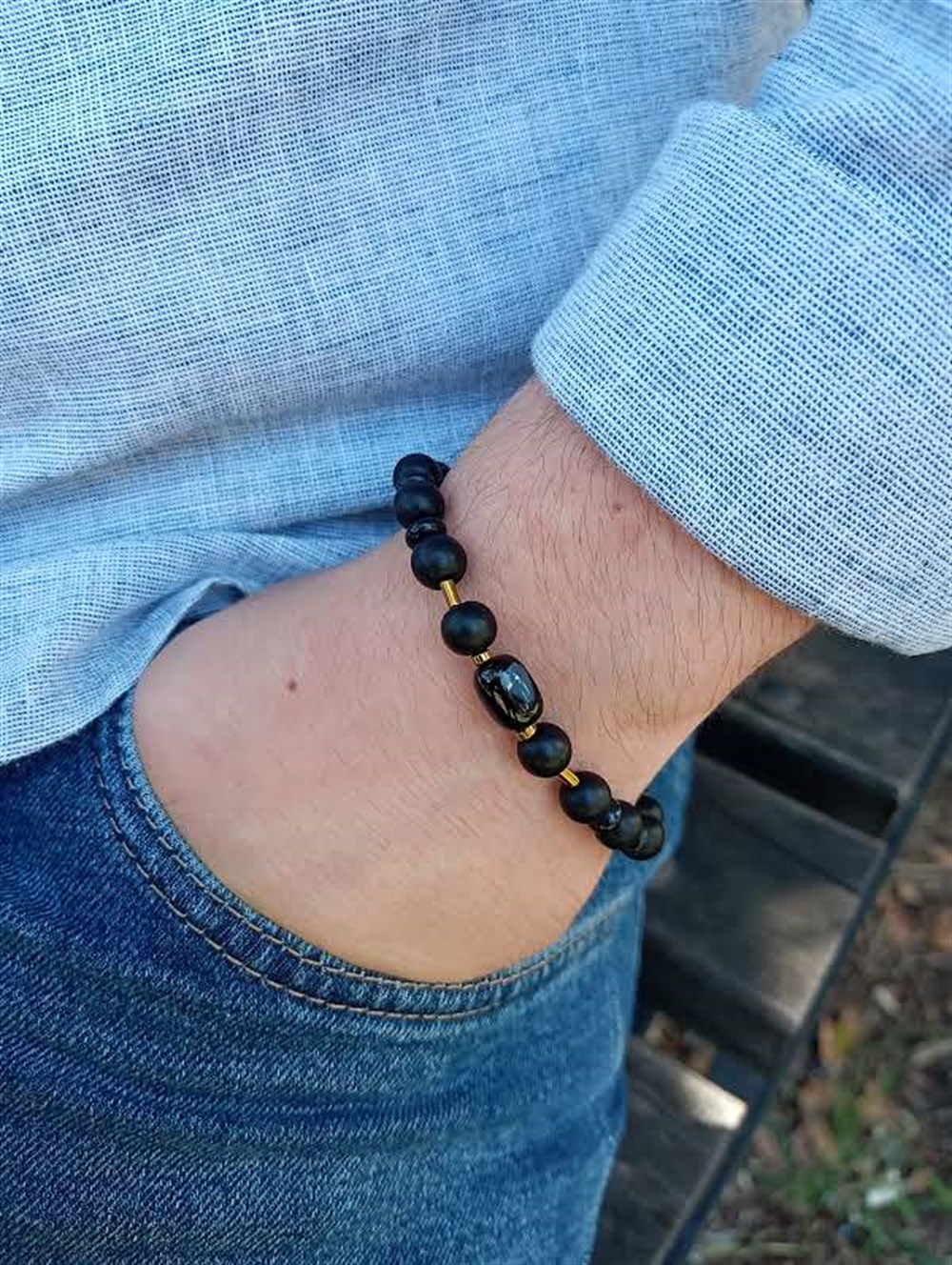 Piedra Jewels Özel Tasarım Erkek Bileklik
