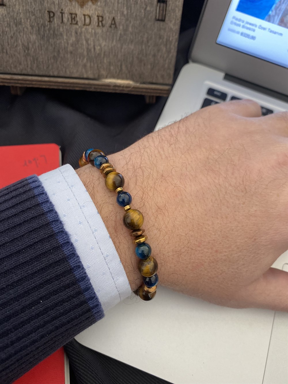 Piedra Jewels Özel Tasarım Erkek BileklikPiedraJewels