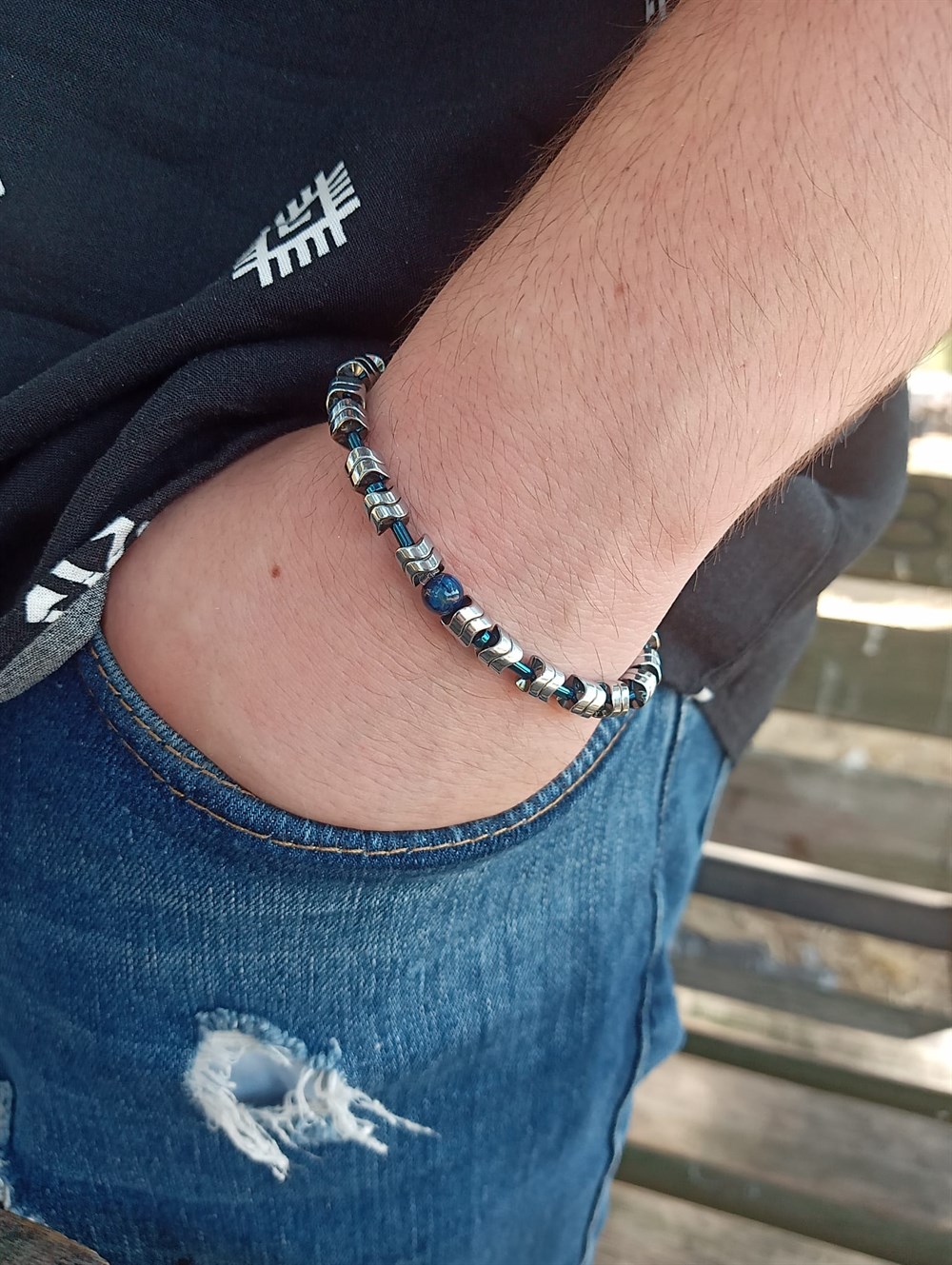 Piedra Jewels Özel Tasarım Erkek Bileklik