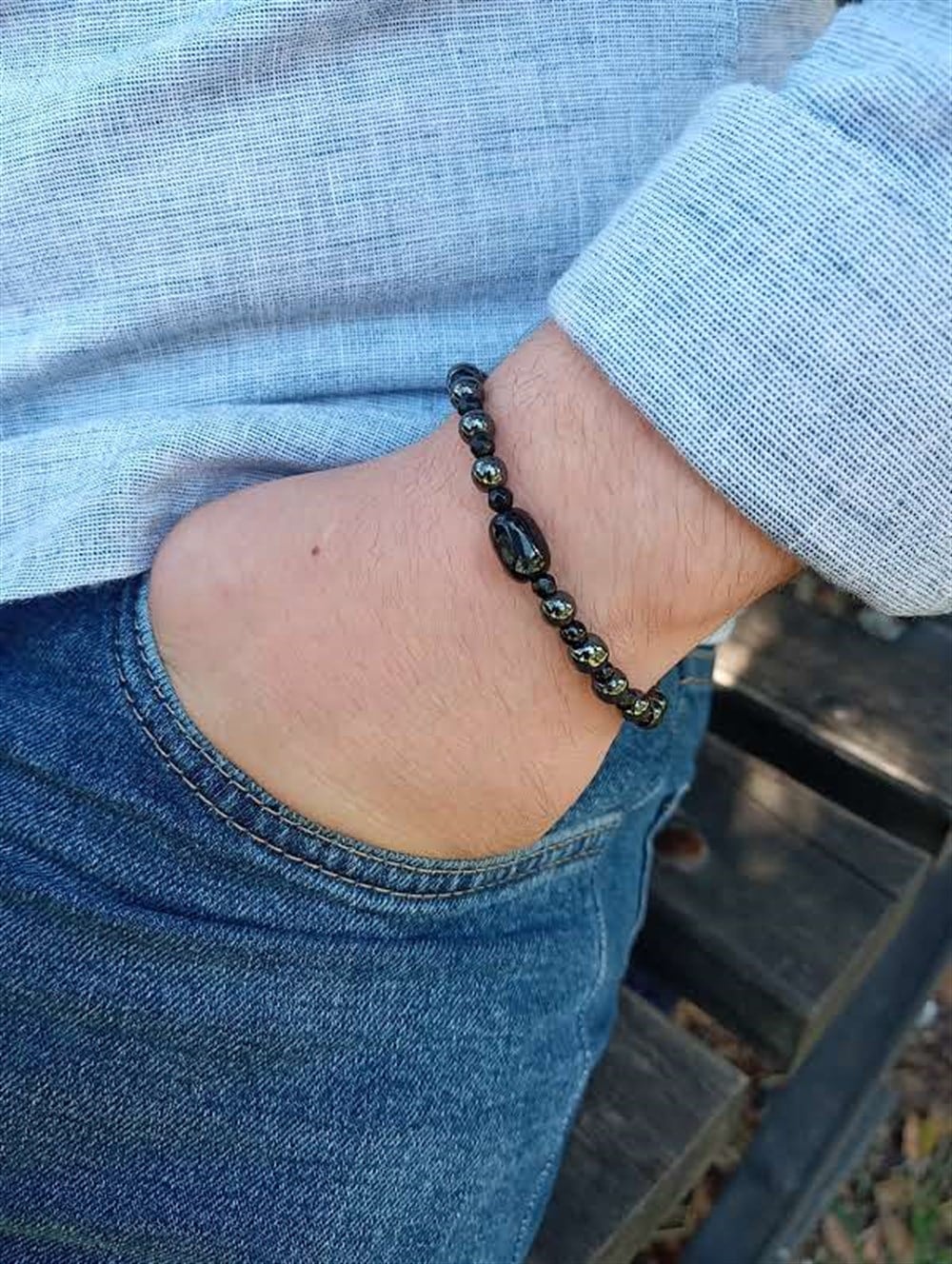 Piedra Jewels Özel Tasarım Erkek Bileklik
