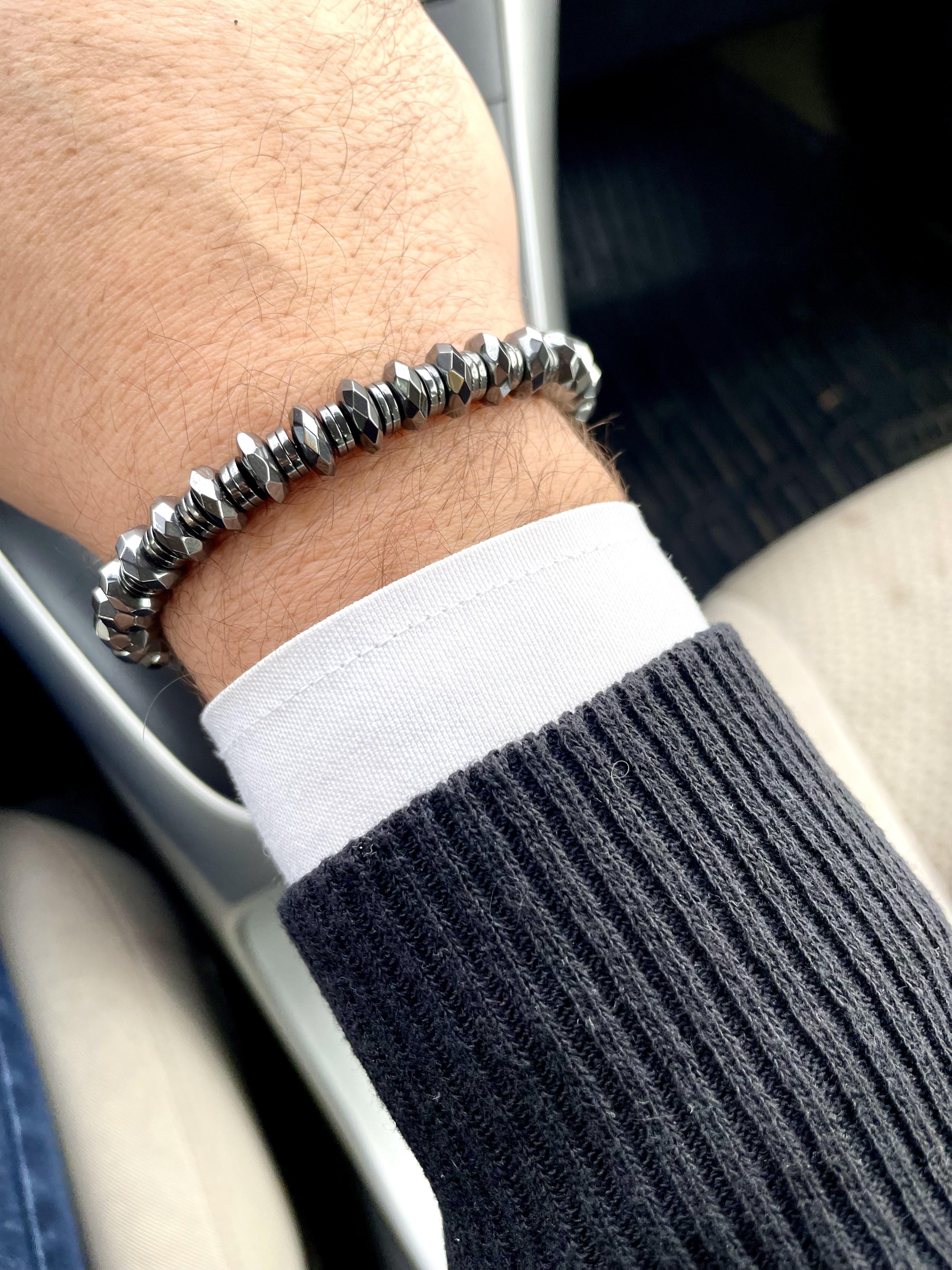 Piedra Jewels Özel Tasarım Hematit BileklikPiedra Jewels Özel Tasarım Hematit  BileklikPiedraJewels