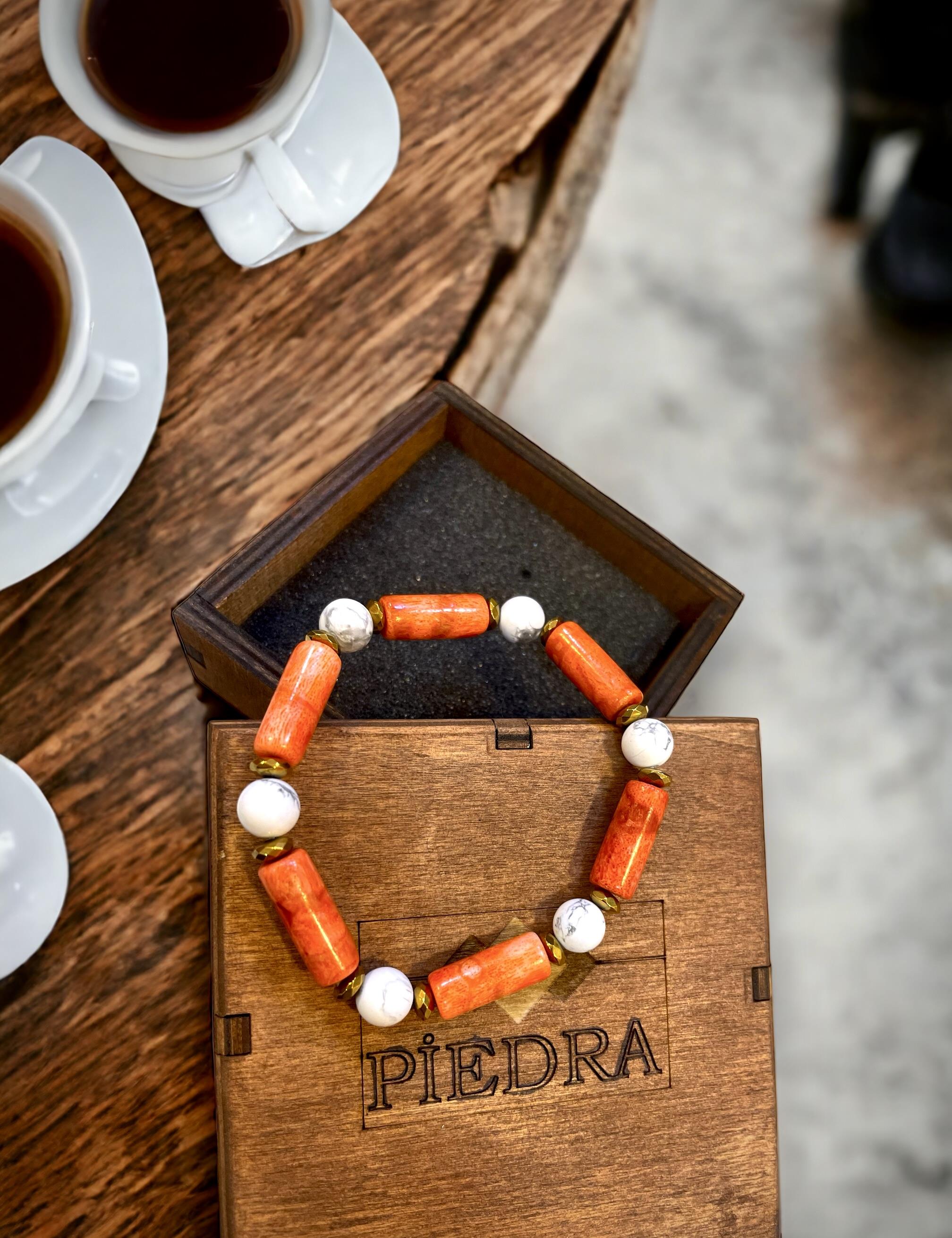 Piedra Jewels Özel Tasarım Mercan BileklikPiedra Jewels Özel Tasarım Mercan BileklikPiedraJewels