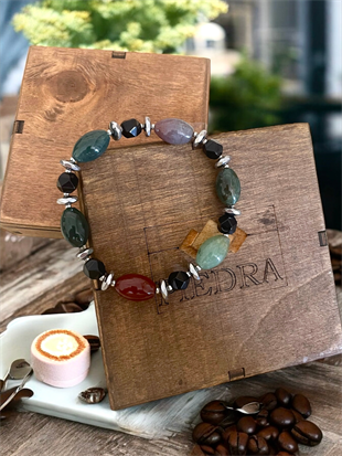 Piedra Jewels Özel Tasarım Akik BileklikPiedra Jewels Özel Tasarım Akik BileklikPiedraJewels