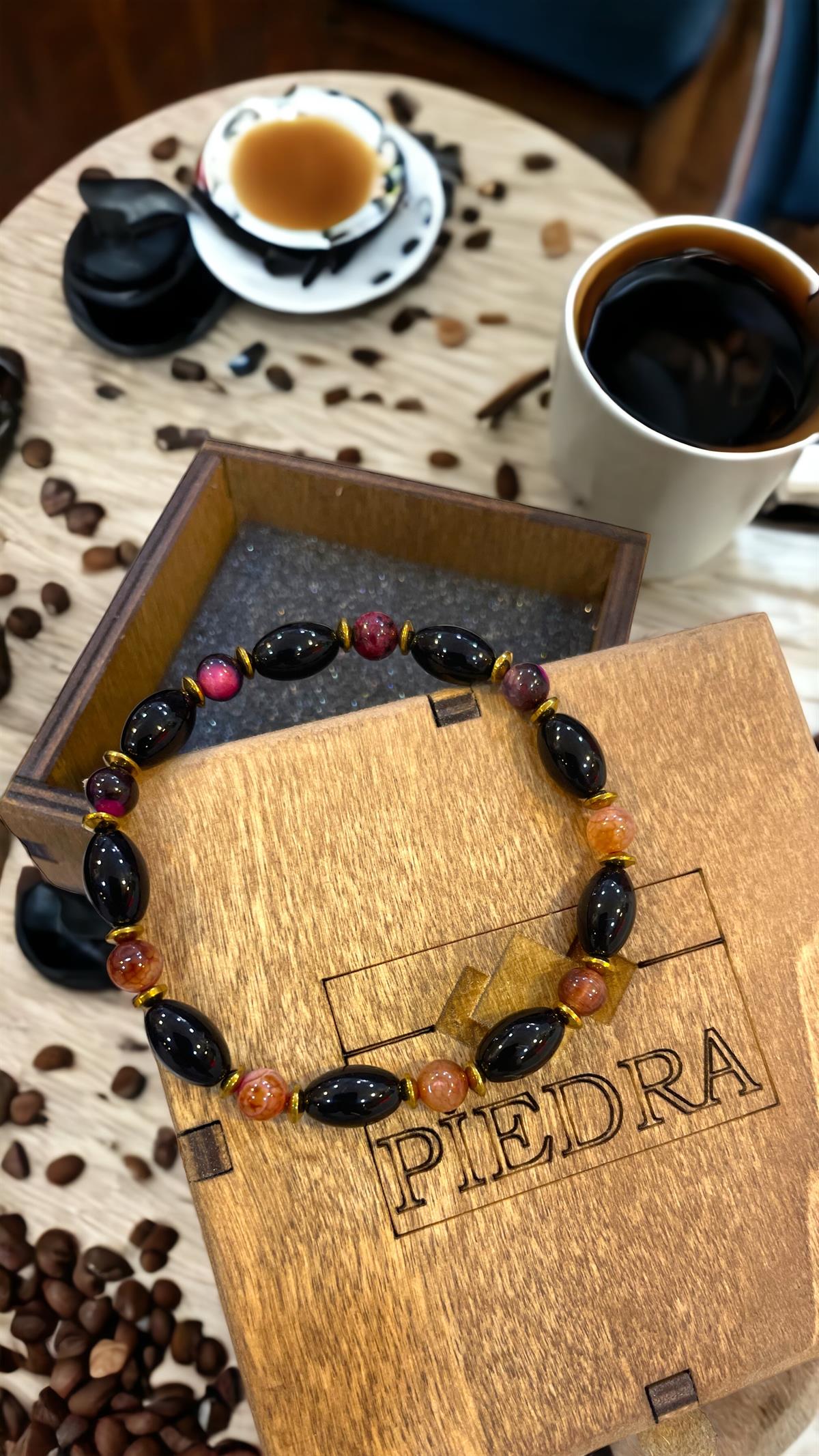 Piedra Jewels Özel Tasarım Akik BileklikPiedra Jewels Özel Tasarım Akik BileklikPiedraJewels