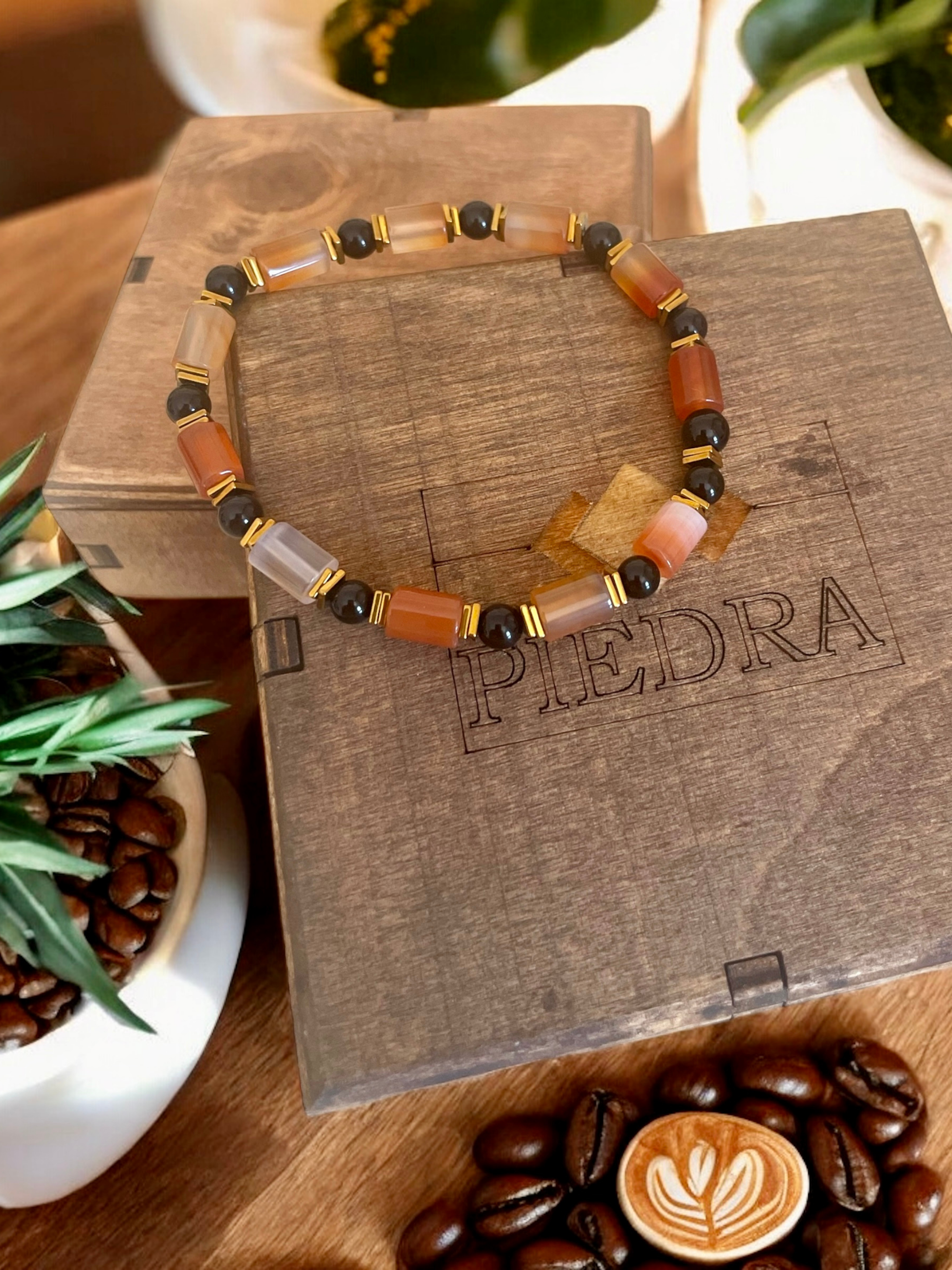 Piedra Jewels Özel Tasarım Akik  BileklikPiedra Jewels Özel Tasarım Akik BileklikPiedraJewels