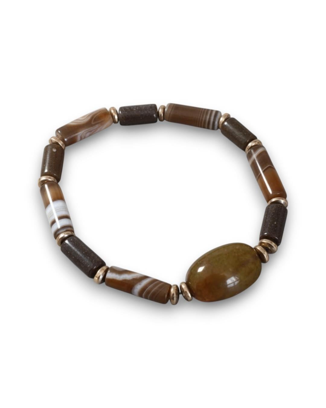 Piedra Jewels Özel Tasarım Akik ve Yıldız Taşı BileklikPiedra Jewels Özel Tasarım Akik ve Yıldız Taşı BileklikPiedraJewels