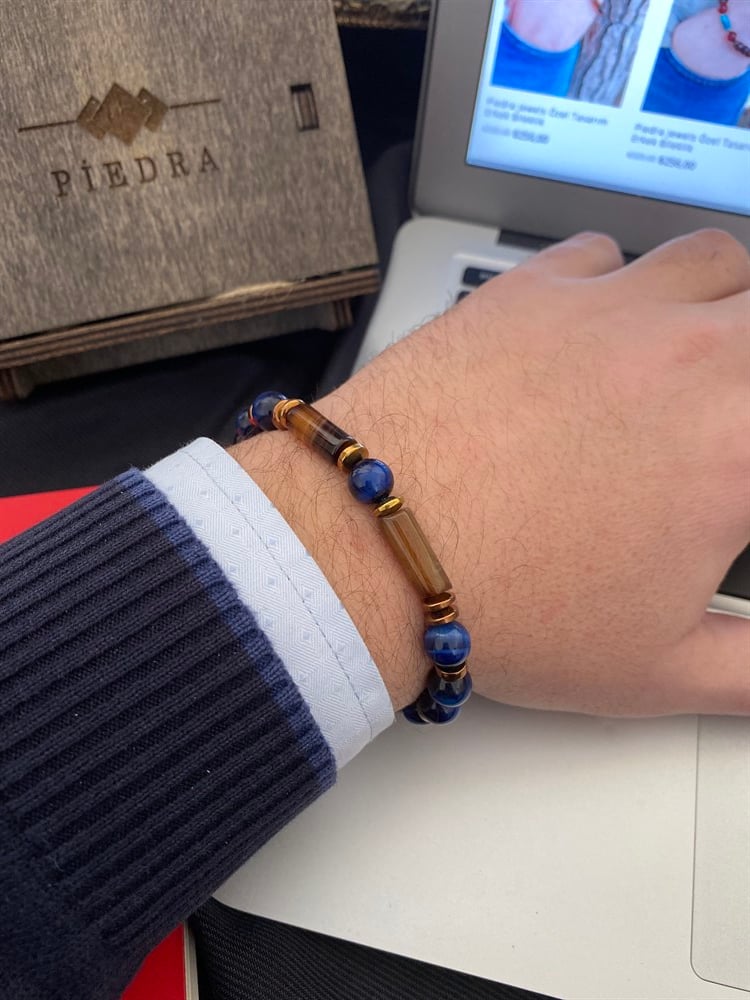 Piedra Jewels Özel Tasarım Erkek BileklikPiedraJewels