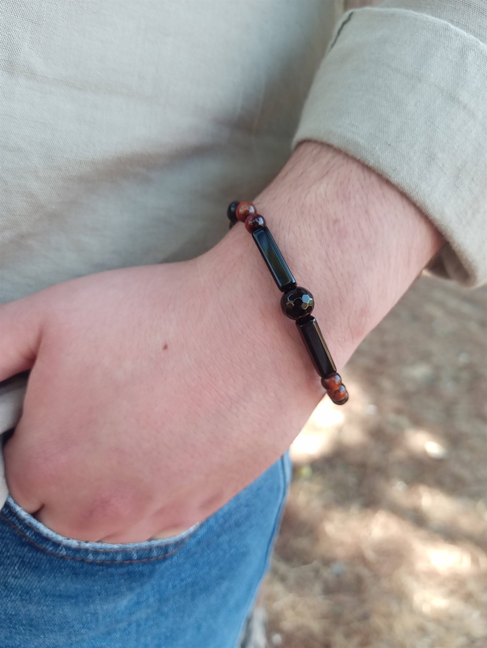Piedra Jewels Özel Tasarım Erkek BileklikPiedraJewels