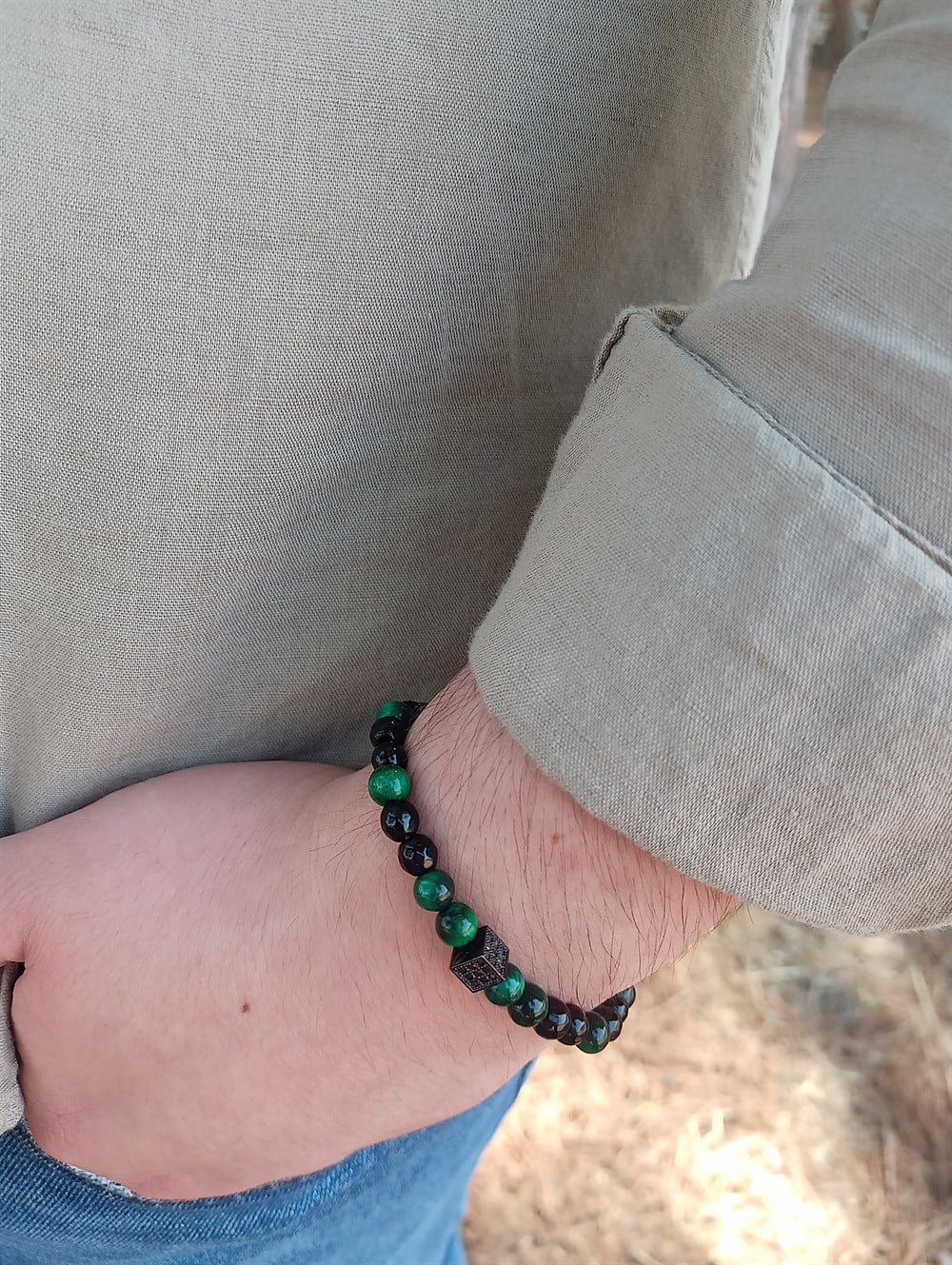 Piedra Jewels Özel Tasarım Erkek BileklikPiedraJewels