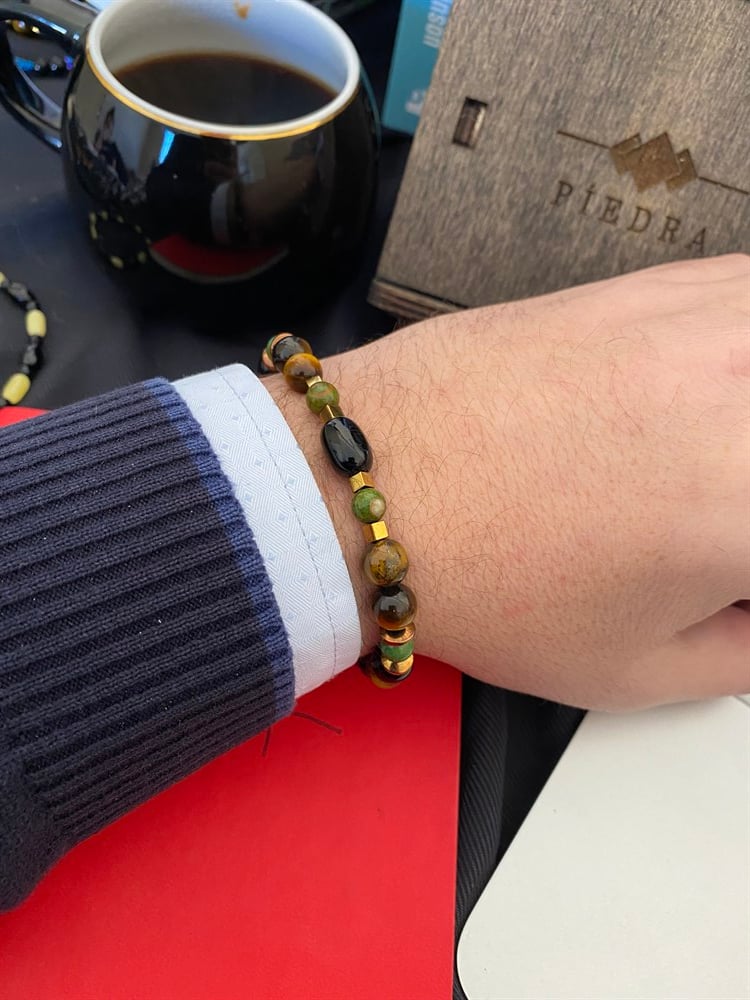 Piedra Jewels Özel Tasarım Erkek BileklikPiedraJewels