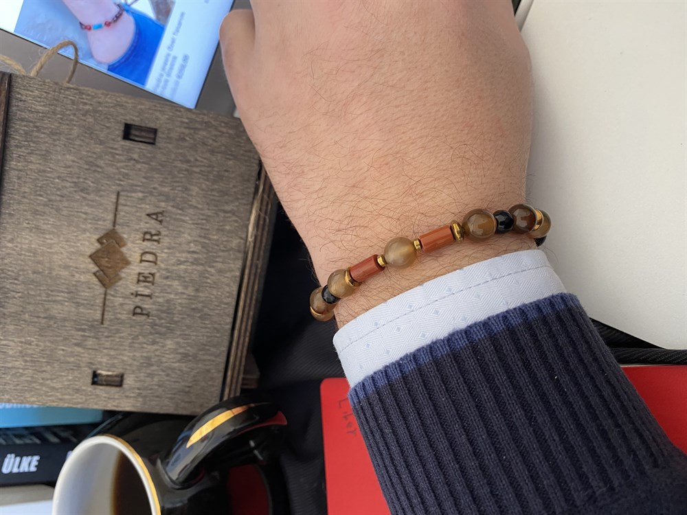 Piedra Jewels Özel Tasarım Erkek BileklikPiedraJewels