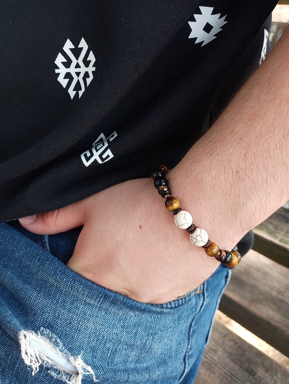 Piedra Jewels Özel Tasarım Erkek BileklikbileklikPiedraJewels