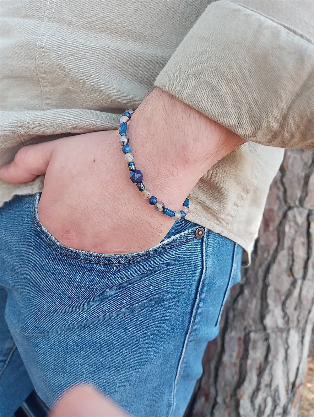 Piedra Jewels Özel Tasarım Erkek BileklikPiedraJewels