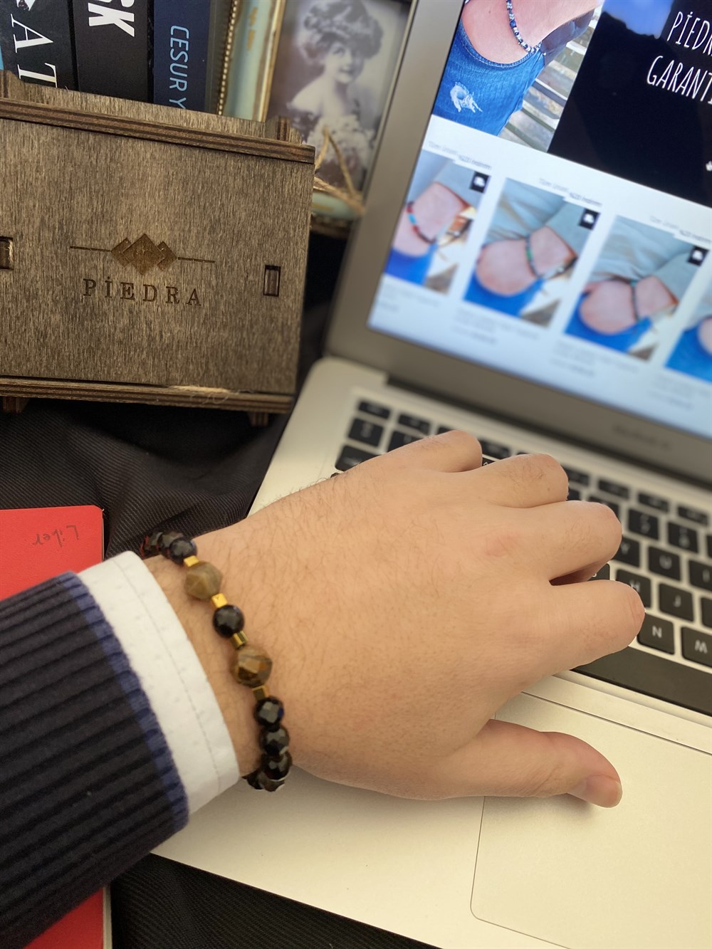 Piedra Jewels Özel Tasarım Erkek BileklikPiedraJewels