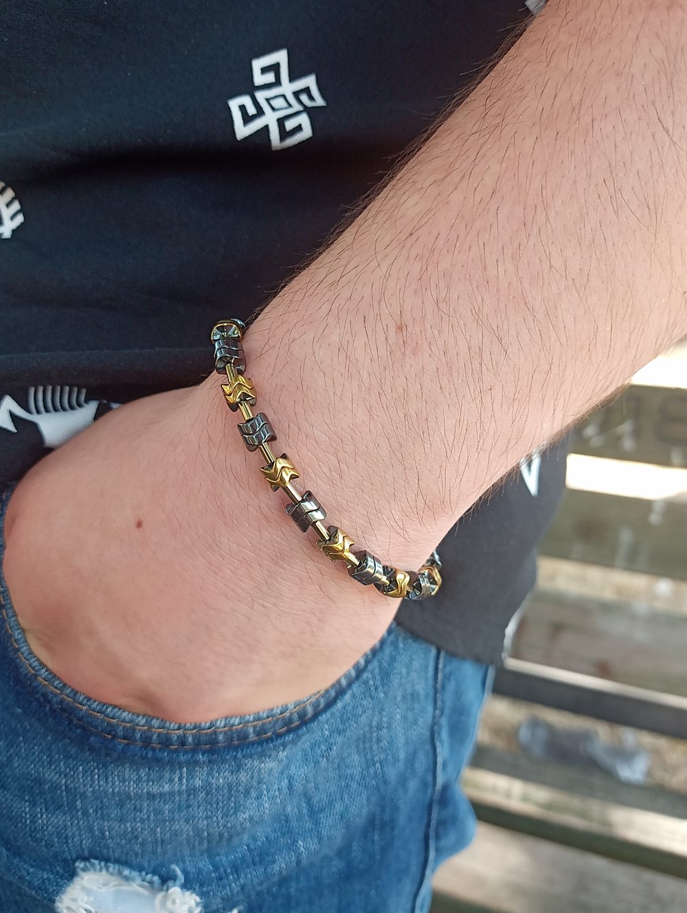 Piedra Jewels Özel Tasarım Erkek Bileklik