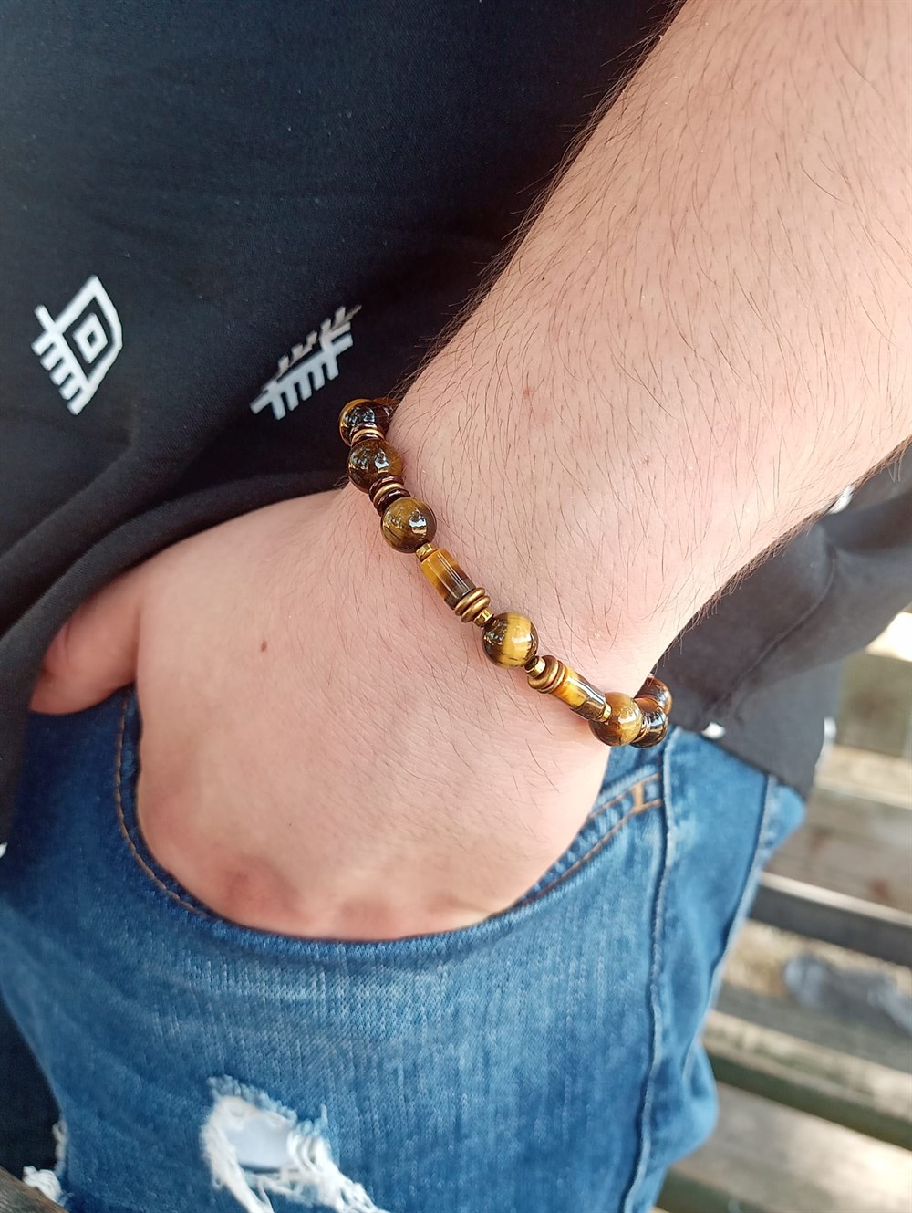 Piedra Jewels Özel Tasarım Erkek BileklikbileklikPiedraJewels
