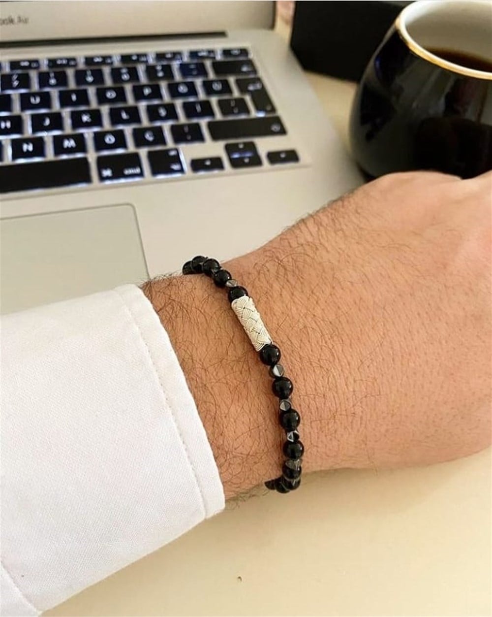 Piedra Jewels Özel Tasarım Erkek Bileklik