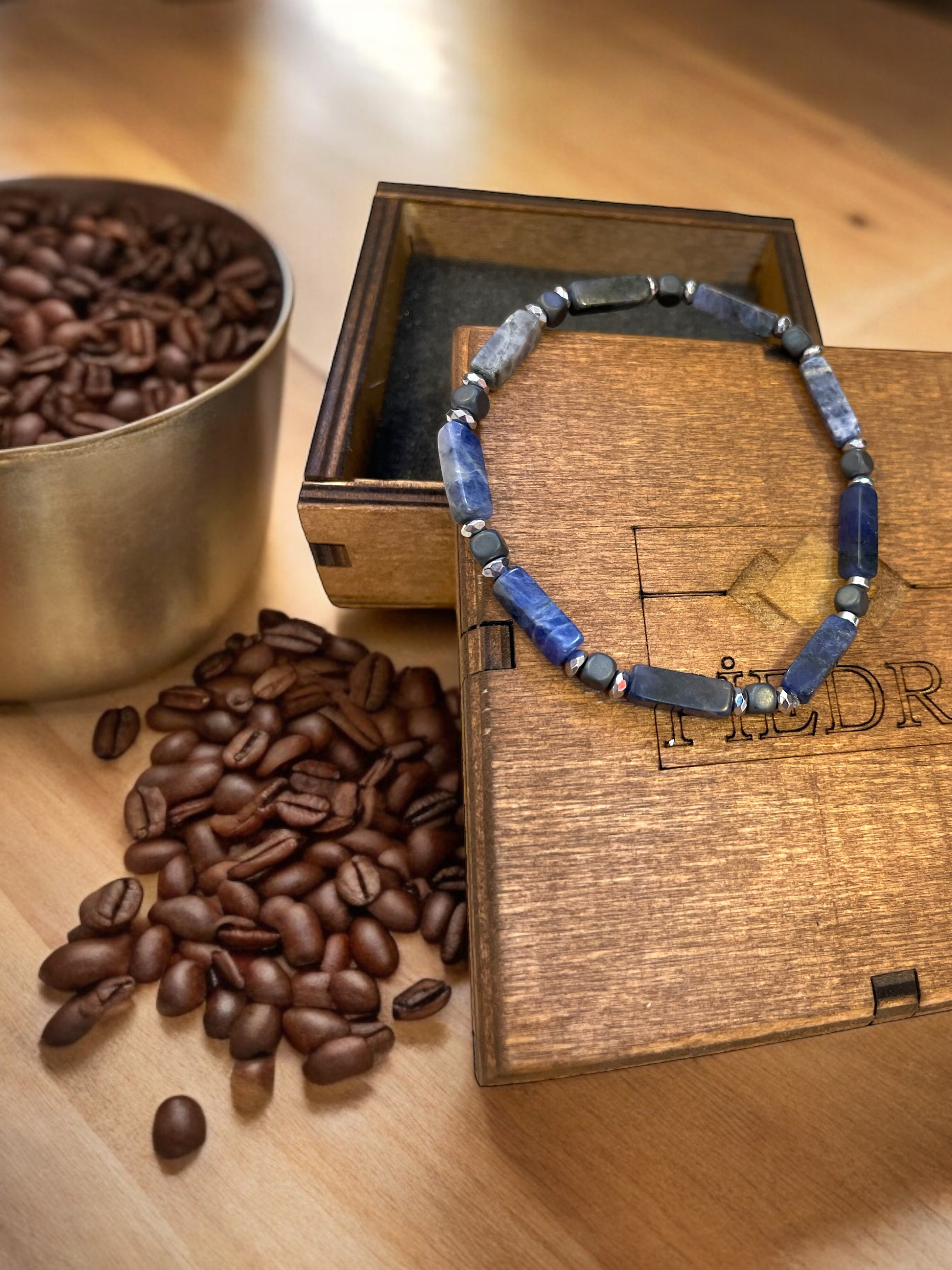 Piedra Jewels Özel Tasarım Lapis Lazuli BileklikPiedra Jewels Özel Tasarım Lapis Lazuli BileklikPiedraJewels