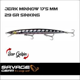 Savage gear Jerk Minnow 175 mm 29 gr Sınkıng Suni Yem Barracuda PHP