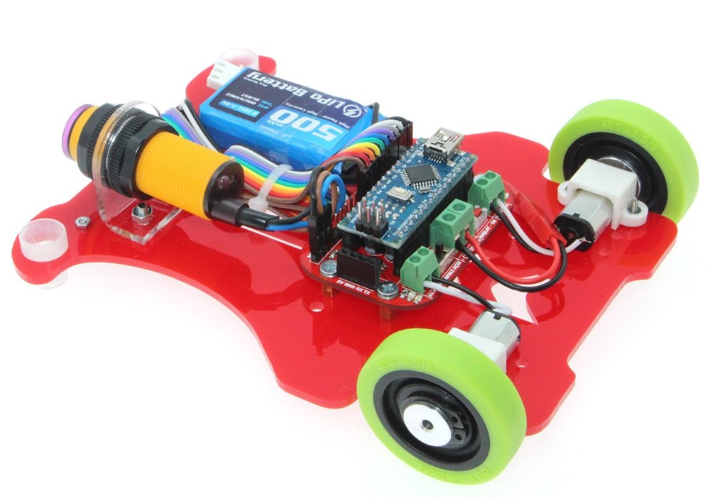 Çita Hızlı Çizgi İzleyen Robot Kiti - 6000Rpm | Çita Hızlı Çizgi İzleyen  Robot Kiti, MEB Robot Yarışması