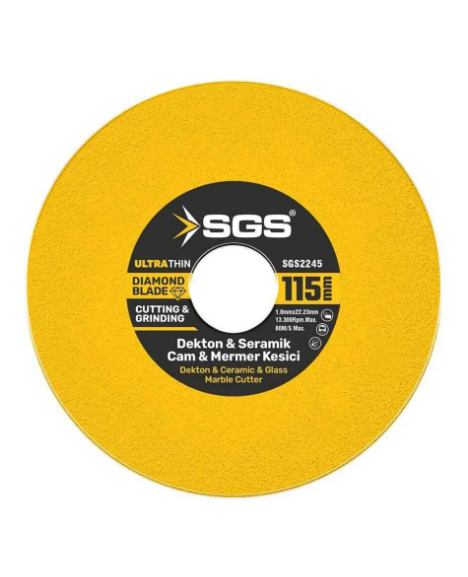 Sgs Cam-Dektan-Seramik-Mermer Elmas Kesici 115 MM SGS2245