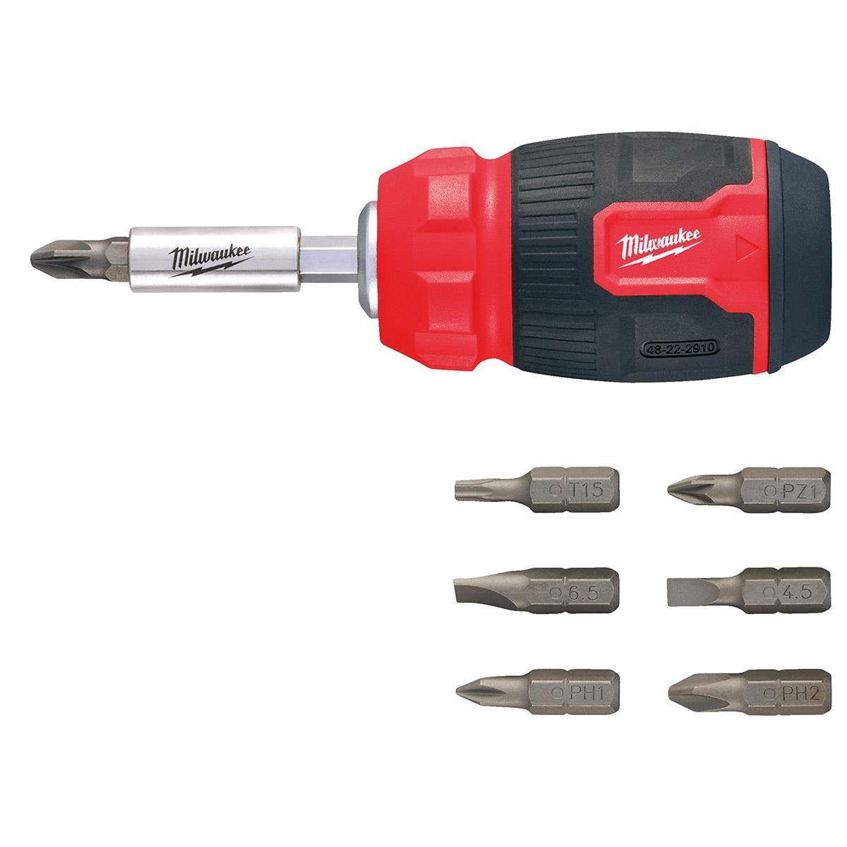 Milwaukee Multi Uç Kompakt Tornavida 8 Parça 4932492807