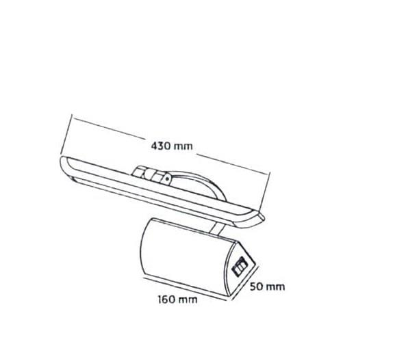 Cata CT 5245 Mandarin Led Aplik 10 W 6400K Beyaz Işık