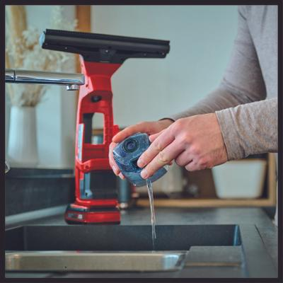 Einhell BRILLIANTO 18 V Solo Akülü Cam Tamizleme Makinesi 3437100