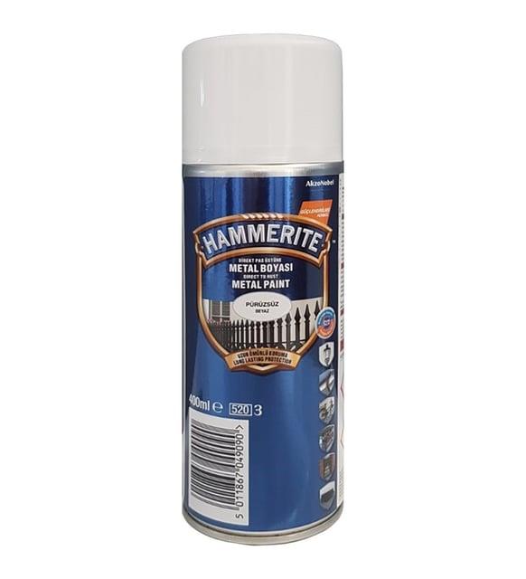 Marshall Hammerite Sprey Boya Pürüzsüz Beyaz 400 ML