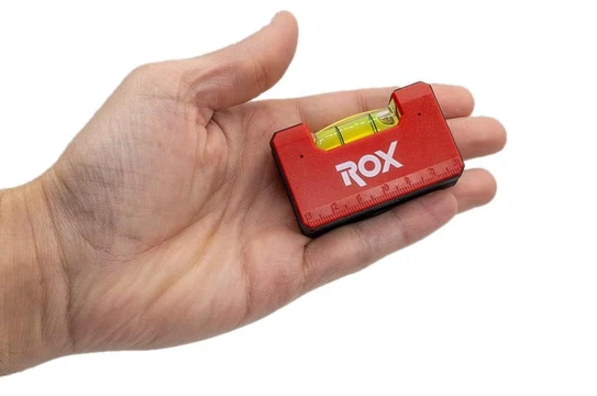 Rox Mıknatıslı Mini Cep Su Terazisi 65 mm 153ROX0280