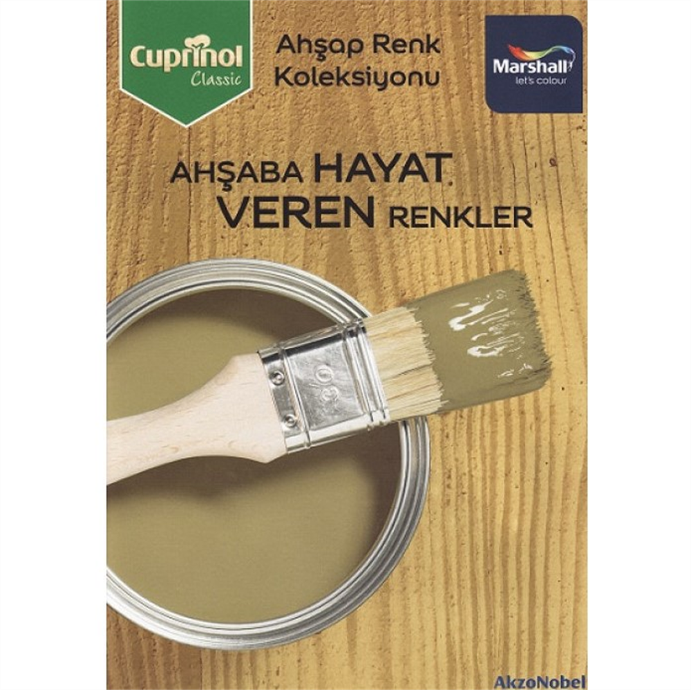 Cuprinol Woodart Classic Vernikli Ahşap Bakım Ürünü 8401 Naturel 2.5 LT