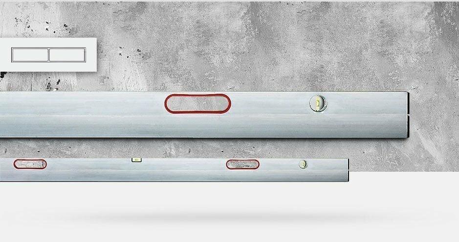 Bmi 689RS150RS Terazili Amüminyum Mastar 150 CM