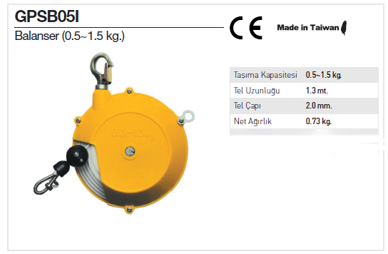 Gison GP-SB05I Balanser 0.73KG