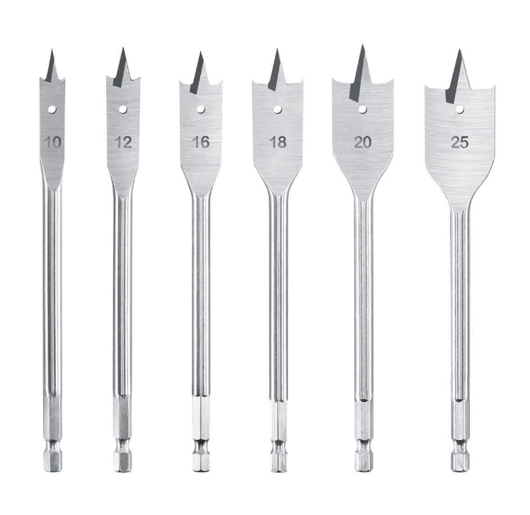 Sgs Ahşap Yaprak Matkap Uç Seti 6 Parça SGS1480